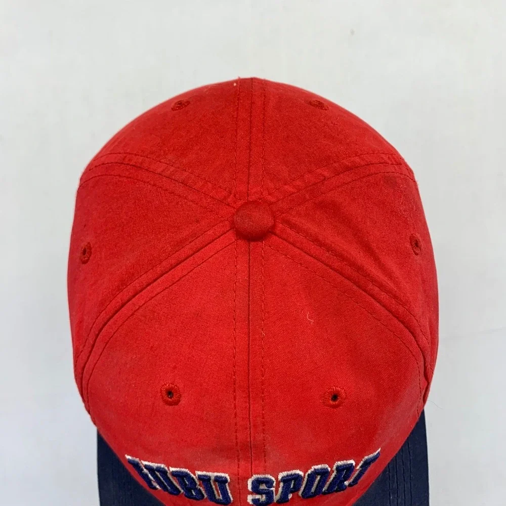 Vintage FUBU Sport Baseball Cap Hat Red Blue Youth‎ Size Adjustable